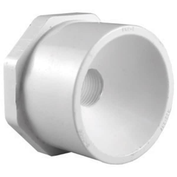 Charlotte Pipe And Foundry PVC021072600 2.5 x 2 in. PVC Reducer Bushing 4005955 - main